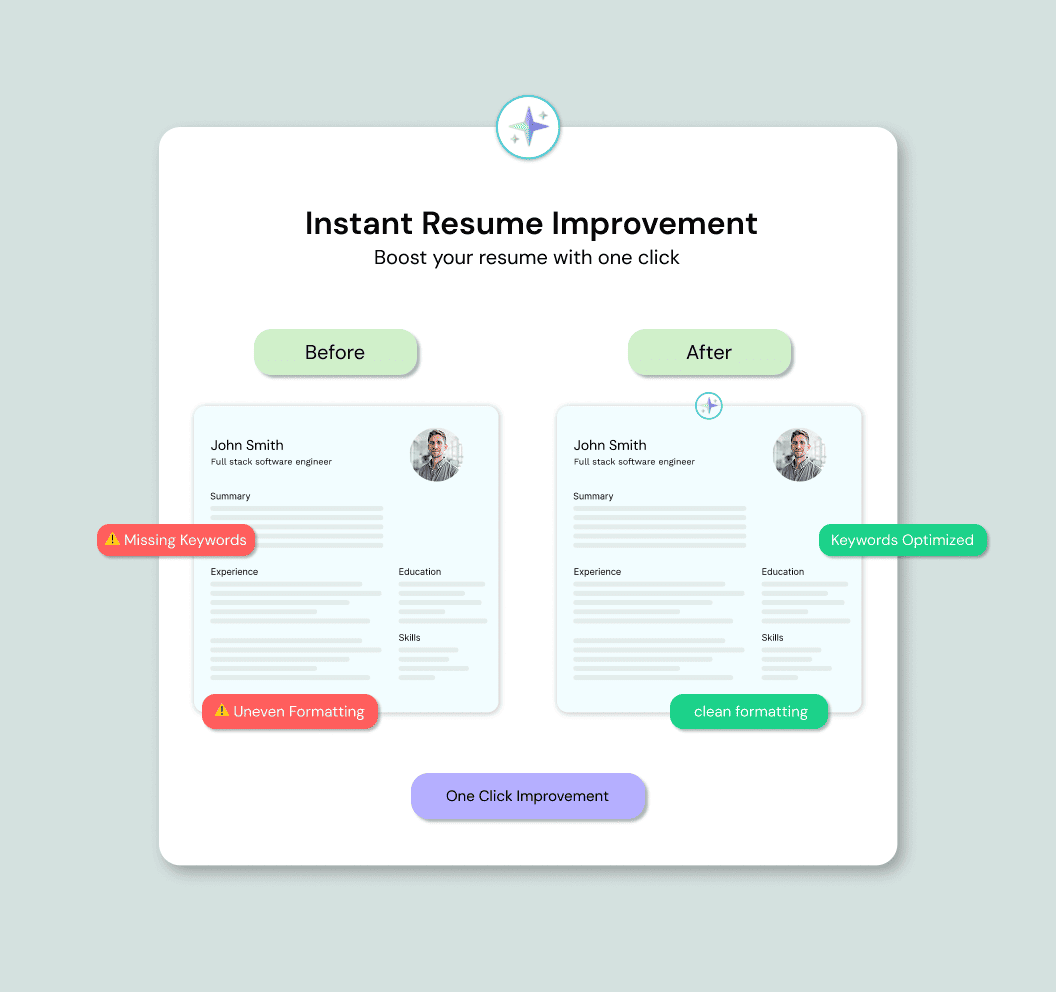 Instant Resume Improvement